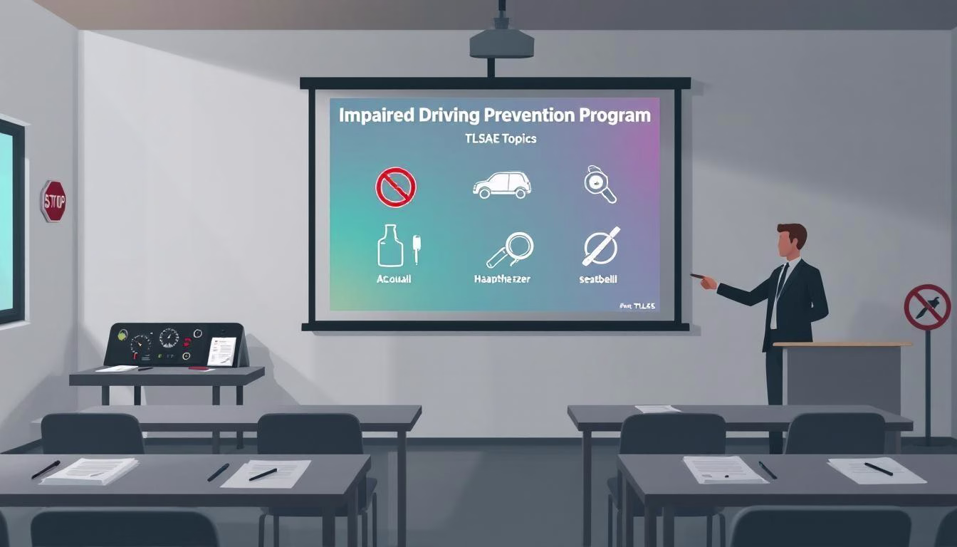 Impaired Driving Prevention Program: TLSAE Topics That Save Lives