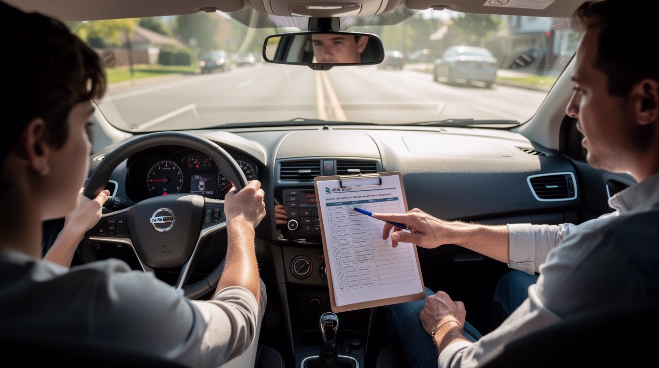 Beginner Driving Lessons Checklist: Essential Steps