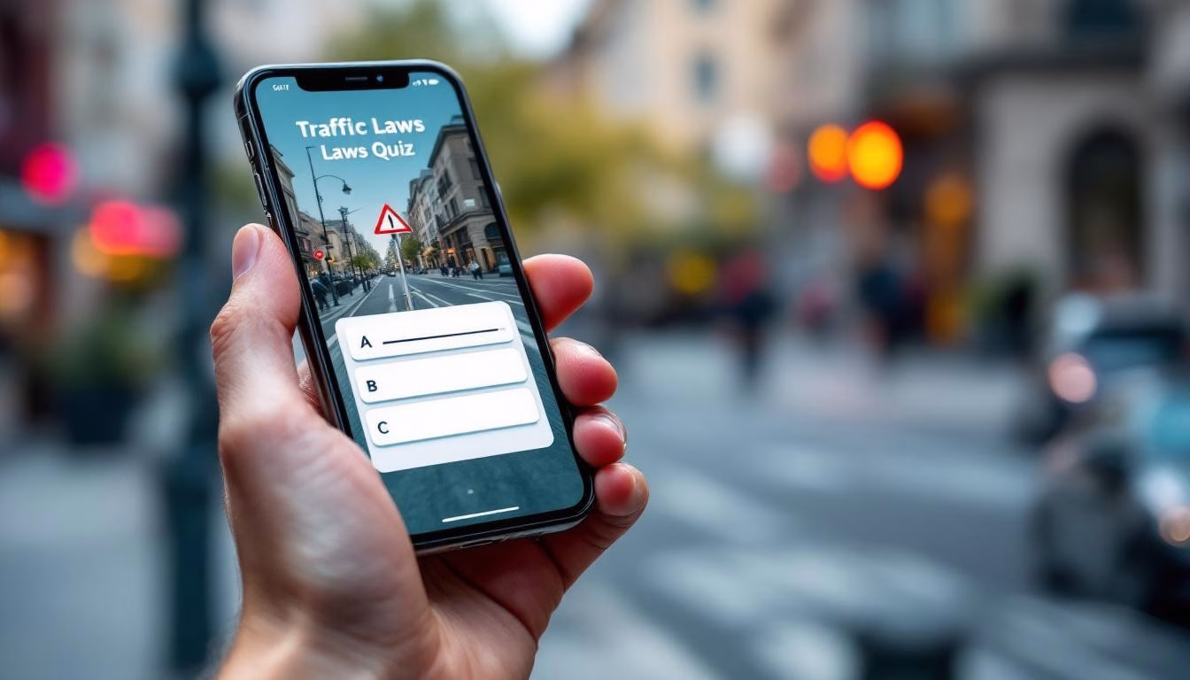 Traffic Laws Quiz Practice: Test Your Knowledge on the Go